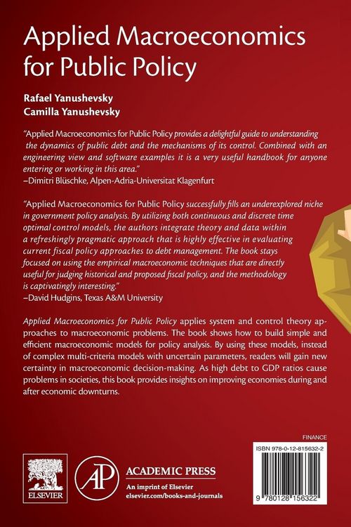 Produktbild: Applied Macroeconomics for Public Policy