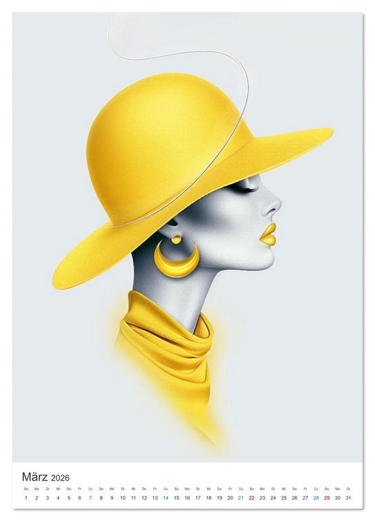 Produktbild: Fashion im Pop-Art (hochwertiger Premium Wandkalender 2026 DIN A2 hoch), Kunstdruck in Hochglanz
