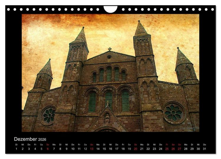 Produktbild: Englands Burgen und Schl&ouml;sser 2026 (Wandkalender 2026 DIN A4 quer), CALVENDO Monatskalender