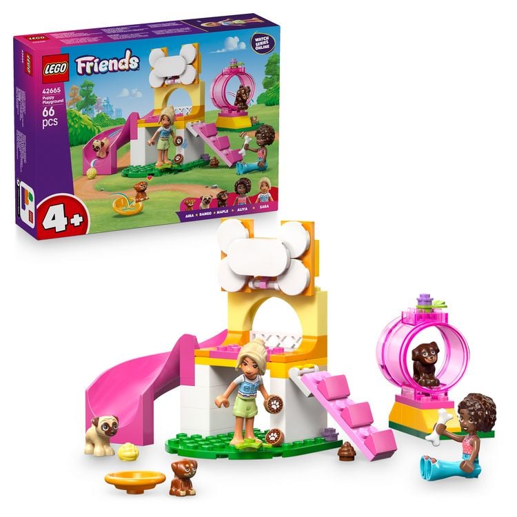 Produktbild: LEGO Friends 42665 Welpenspielplatz, Spielzeug f&uuml;r Jungen und M&auml;dchen