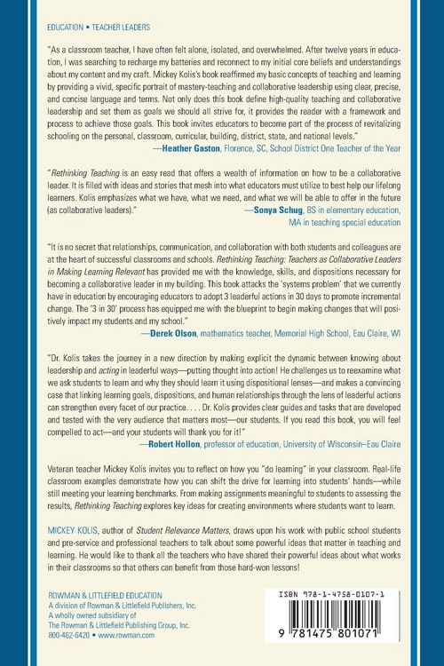 Produktbild: Rethinking Teaching