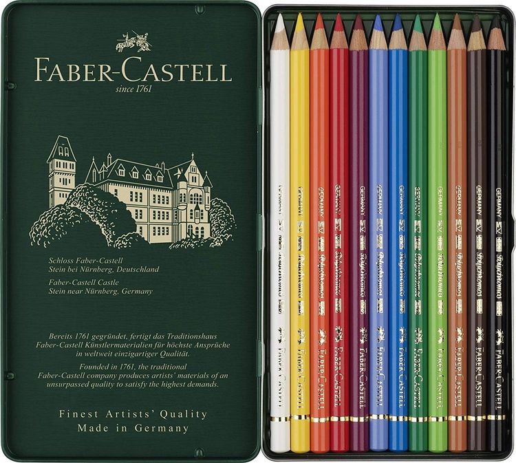 Produktbild: Faber-Castell Farbstift Polychromos 12er