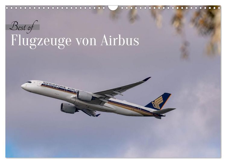 Produktbild: Flugzeuge von Airbus 2027 (Wandkalender 2027 DIN A3 quer), CALVENDO Monatskalender
