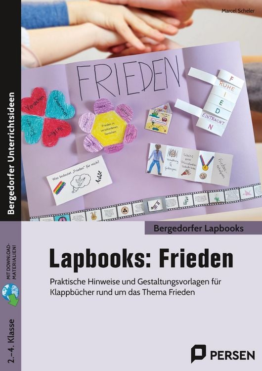 Produktbild: Lapbooks: Frieden - 2.-4. Klasse