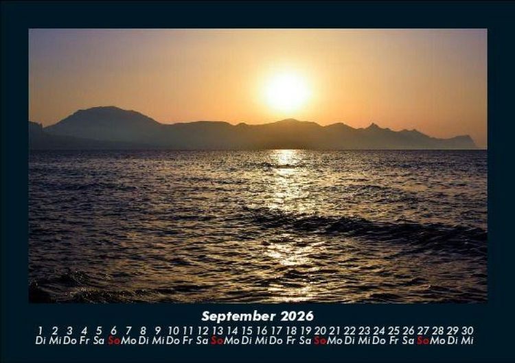 Produktbild: Meereslandschaft 2026 Fotokalender DIN A5
