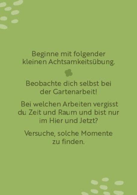 Produktbild: Kartenset: Meine Gartenpause