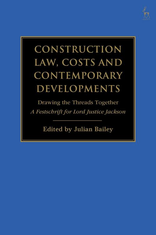 Produktbild: Construction Law, Costs and Contemporary Developments: Drawing the Threads Together