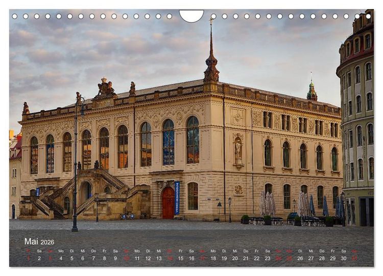 Produktbild: Dresden Bilder 2026 (Wandkalender 2026 DIN A4 quer), CALVENDO Monatskalender