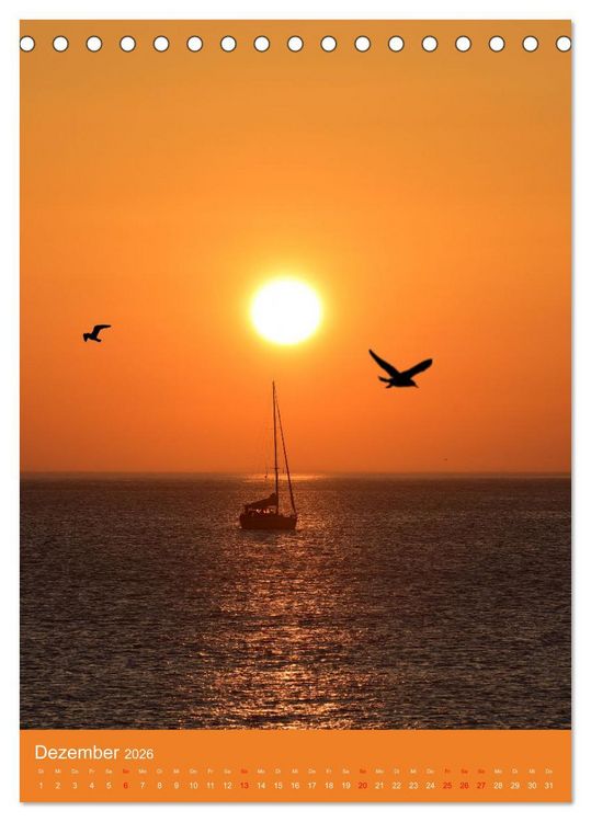 Produktbild: Impressionen aus der Normandie (Tischkalender 2026 DIN A5 hoch), CALVENDO Monatskalender