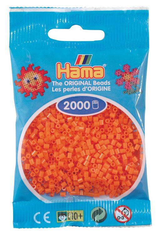 Produktbild: Mini-Perlen, 2000St. Orange
