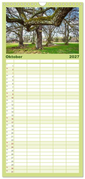 Produktbild: Familienplaner 2027 - Mittelfranken f&uuml;r Entdecker und Wanderer mit 5 Spalten (Wandkalender, 21 x 45 cm) CALVENDO