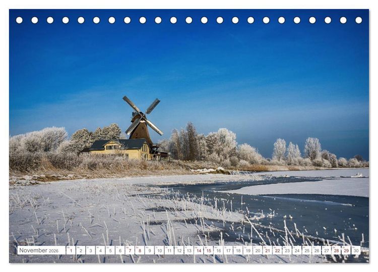 Produktbild: Schleswig-Holsteins Norden (Tischkalender 2026 DIN A5 quer), CALVENDO Monatskalender
