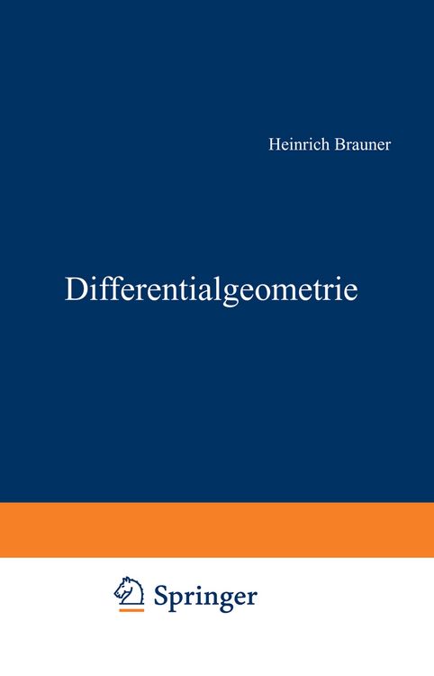 Produktbild: Differentialgeometrie