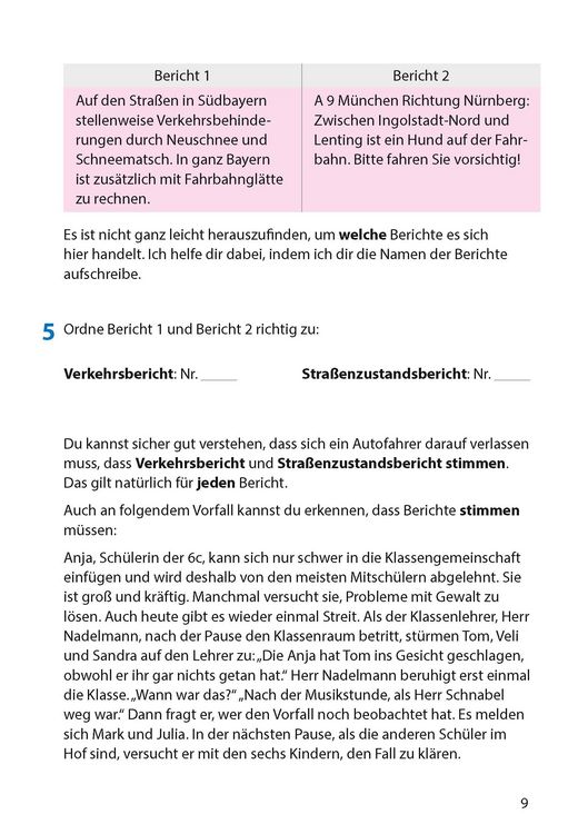 Produktbild: Aufsatz. Bericht