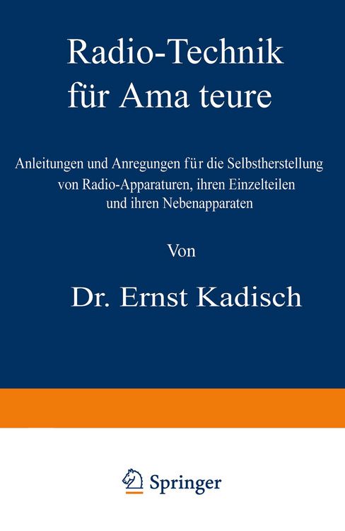 Produktbild: Radio-Technik f&uuml;r Amateure