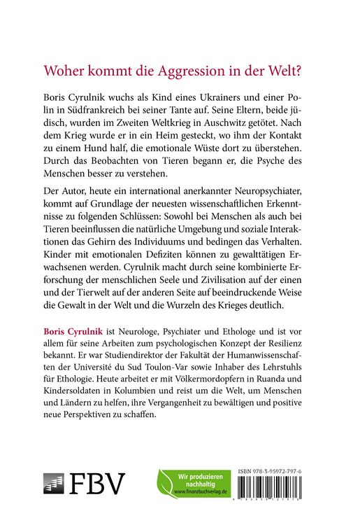 Produktbild: Wenn Tiere k&auml;mpfen und Menschen Kriege f&uuml;hren