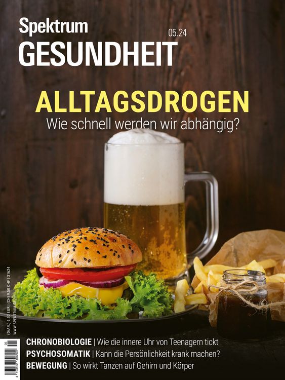 Produktbild: Spektrum Gesundheit 5/2024 Alltagsdrogen
