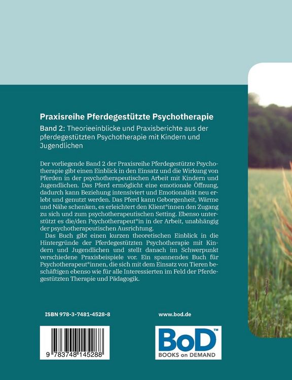 Produktbild: Praxisreihe Pferdegest&uuml;tzte Psychotherapie Band 2