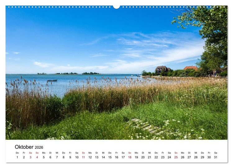 Produktbild: Fehmarn - "fe mer" nat&uuml;rlich "am Meer gelegen" (hochwertiger Premium Wandkalender 2026 DIN A2 quer), Kunstdruck in Hochglanz