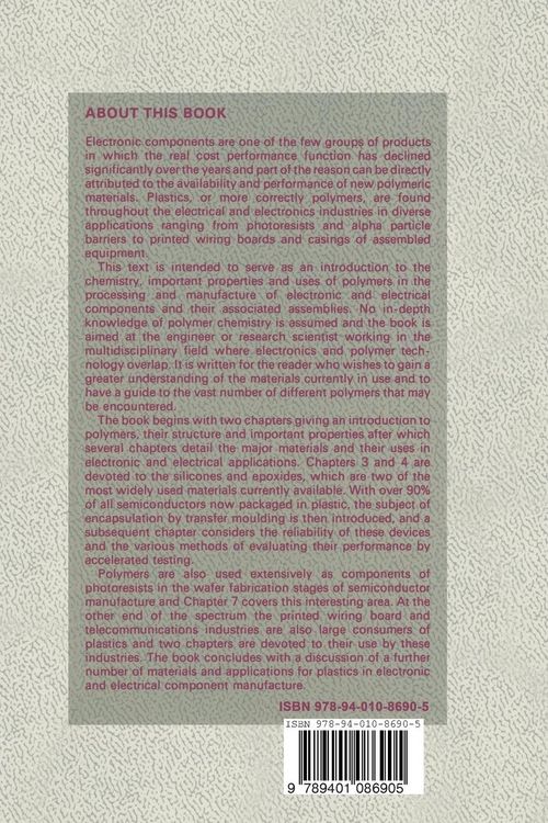 Produktbild: Plastics for Electronics