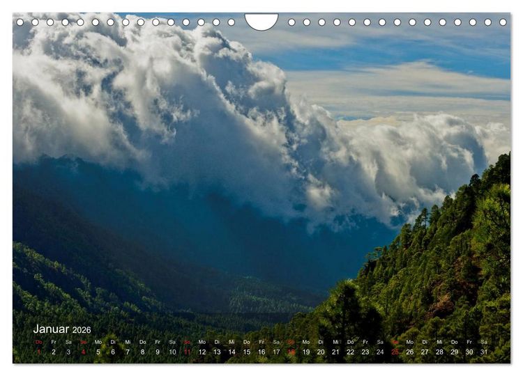 Produktbild: La Palma (Wandkalender 2026 DIN A4 quer), CALVENDO Monatskalender