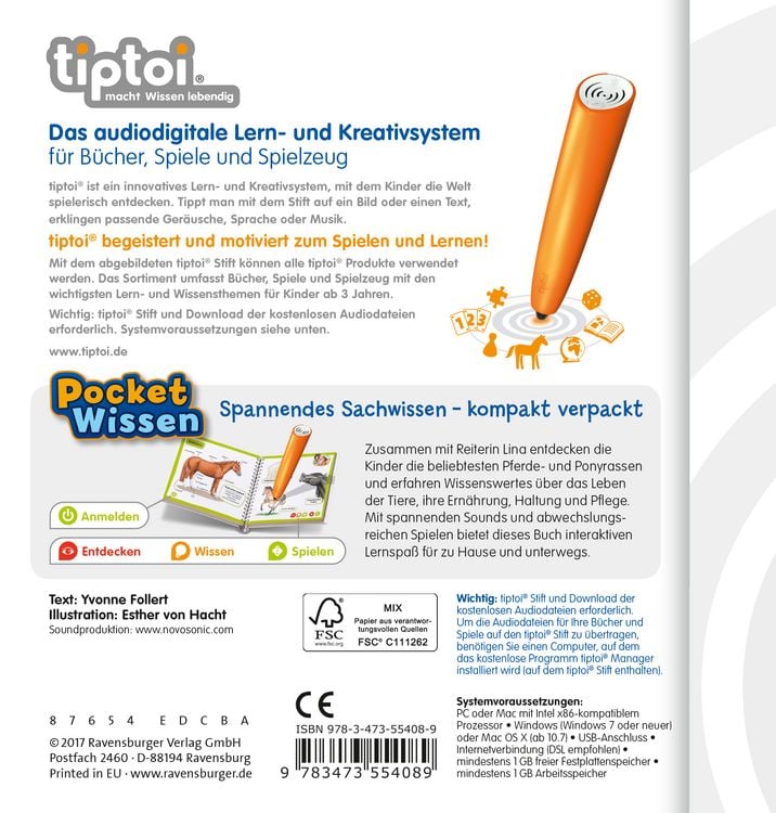 Produktbild: Tiptoi&reg; Pferde und Ponys