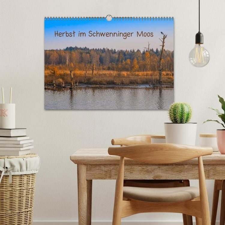 Produktbild: Herbst im Schwenninger Moos (Wandkalender 2026 DIN A3 quer), CALVENDO Monatskalender