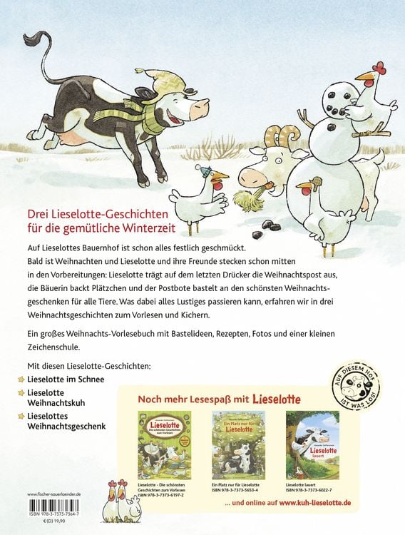 Produktbild: Lieselotte: Die sch&ouml;nsten Geschichten zu Weihnachten