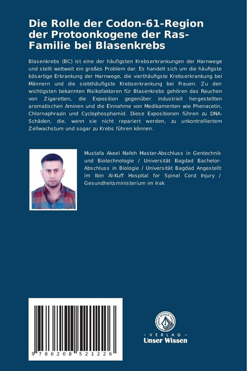 Produktbild: Die Rolle der Codon-61-Region der Protoonkogene der Ras-Familie bei Blasenkrebs
