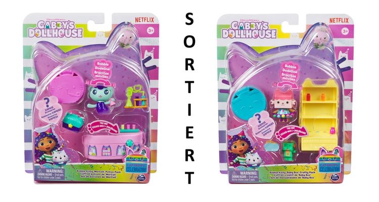 Produktbild: Spin Master - Gabbys Dollhouse - Bobble Kitty Furniture Sortime