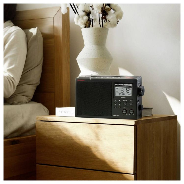 Produktbild: Sangean Tischradio DAB+, AM, FM DAB+, Bluetooth&reg; Schwarz