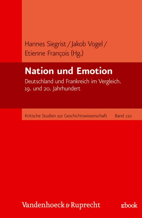 Produktbild: Nation und Emotion