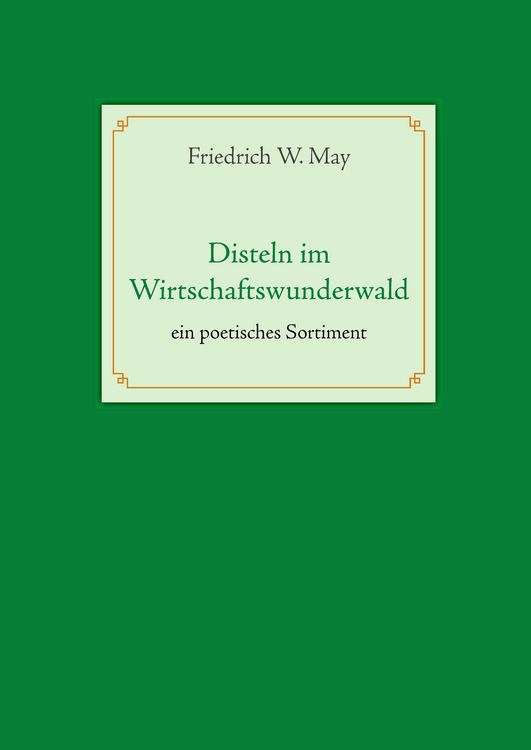 Produktbild: Disteln im Wirtschaftswunderwald