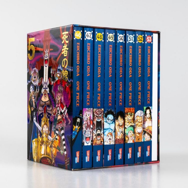 Produktbild: One Piece Sammelschuber 5: Thriller Bark (inklusive Band 46&ndash;53)