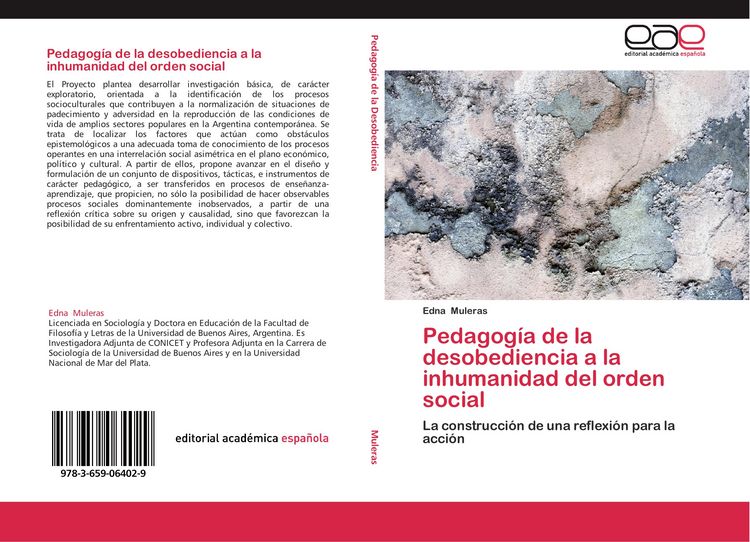 Produktbild: Pedagog&iacute;a de la desobediencia a la inhumanidad del orden social