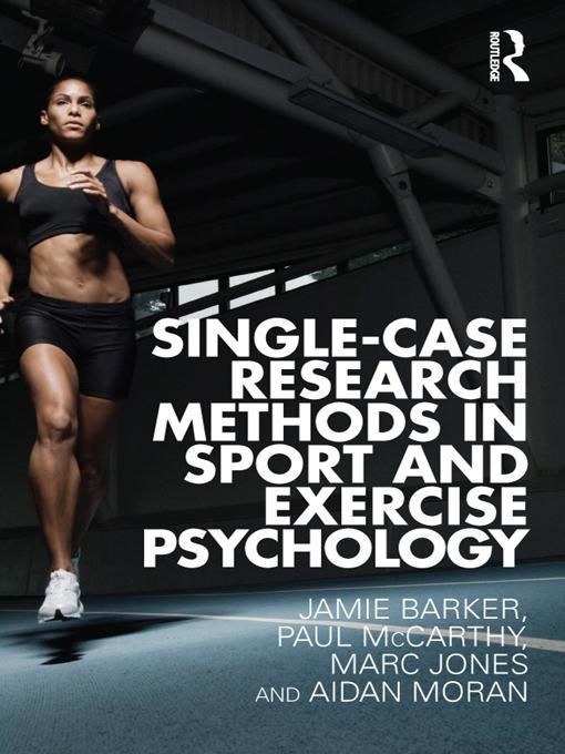 Produktbild: Single-Case Research Methods in Sport and Exercise Psychology