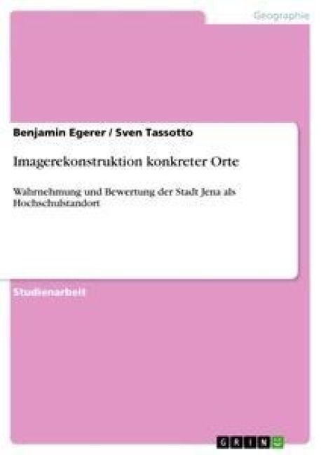 Produktbild: Imagerekonstruktion konkreter Orte