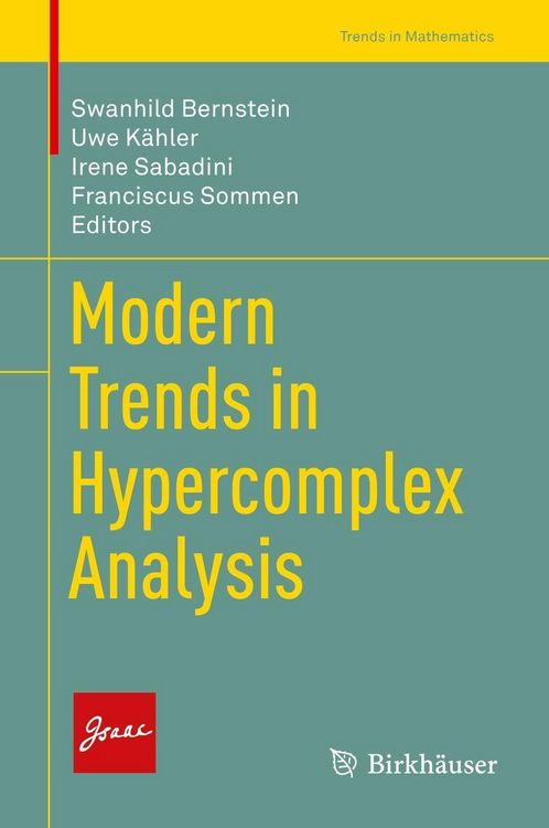 Produktbild: Modern Trends in Hypercomplex Analysis
