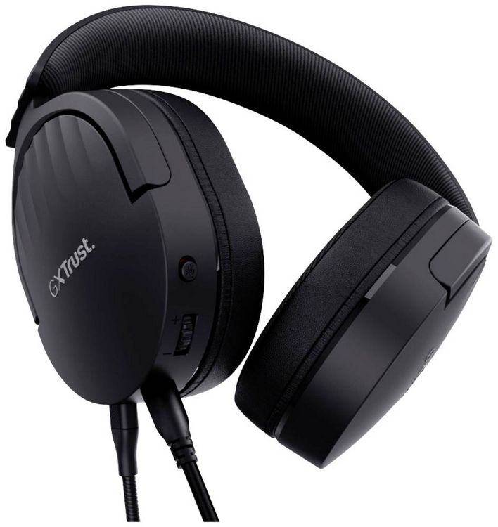 Produktbild: Trust GXT 489 Fayzo Over Ear Headset kabelgebunden Stereo Schwarz Gaming