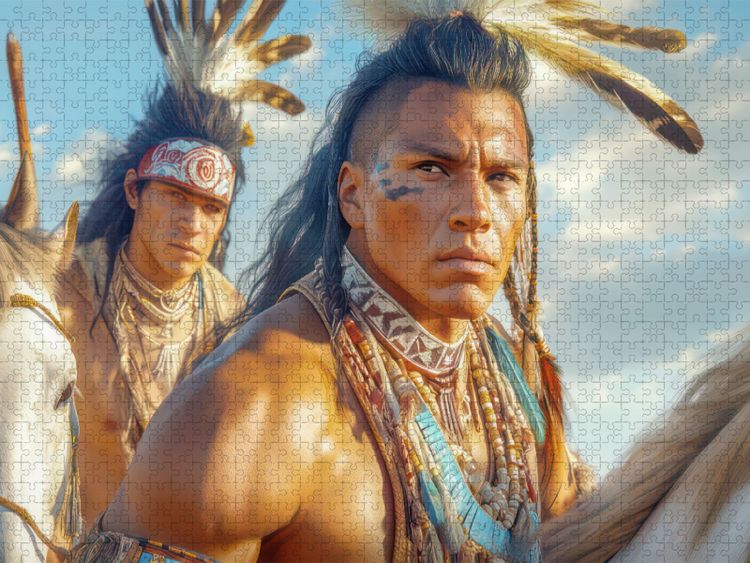 Produktbild: CALVENDO Puzzle Ferner Westen | 1000 Teile Lege-Gr&ouml;&szlig;e 64x48cm Foto-Puzzle f&uuml;r gl&uuml;ckliche Stunden