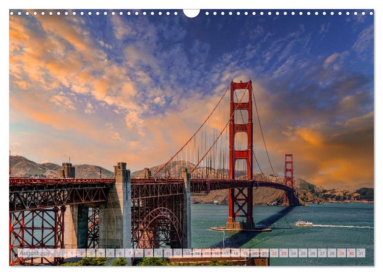 Produktbild: Weltreise - In zw&ouml;lf Monaten um die Welt (Wandkalender 2026 DIN A3 quer), CALVENDO Monatskalender