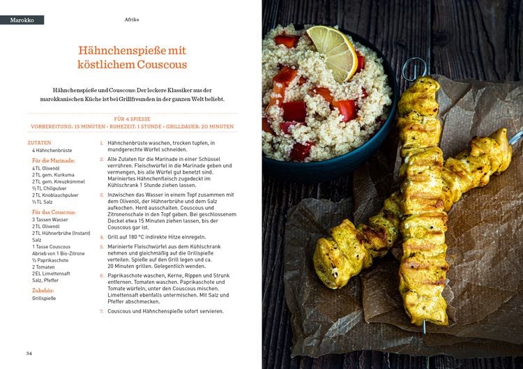 Produktbild: Grillen mit dem Gasgrill &ndash; Rezepte aus aller Welt