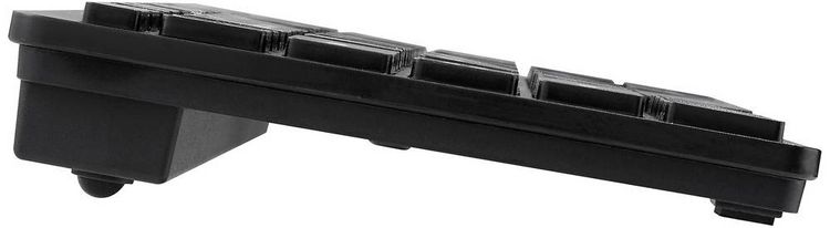 Produktbild: Renkforce RF-KMC-410 Kabellos Tastatur, Maus-Set Deutsch, QWERTZ Schwarz