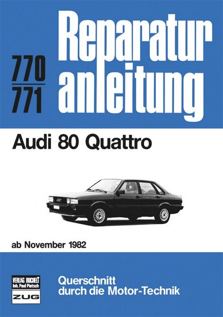 Produktbild: Audi 80 Quattro ab Nov. 1982