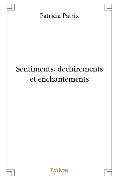 Produktbild: Sentiments, dechirements et