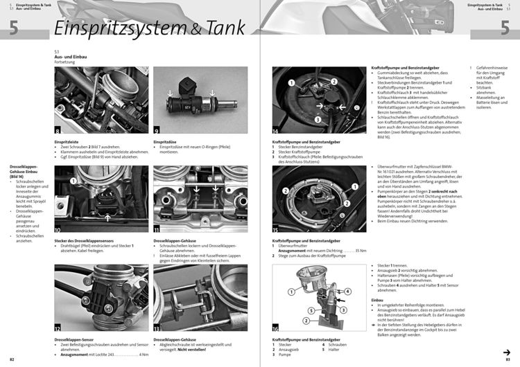 Produktbild: BMW F800R, F800S, F800ST, F800GT Reparaturanleitung