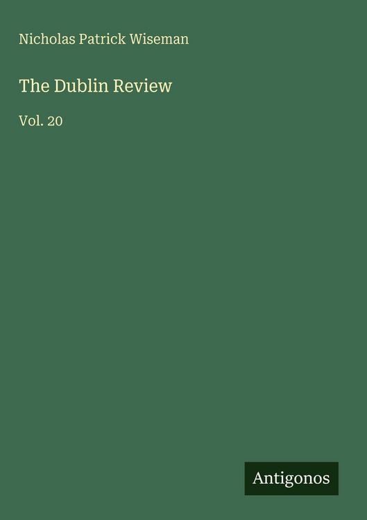 Produktbild: The Dublin Review