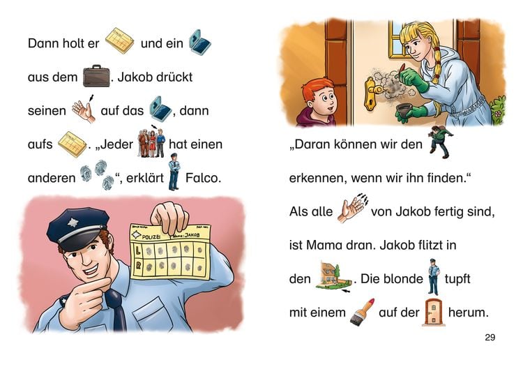 Produktbild: Bildermaus - Mit der Polizei auf Spurensuche