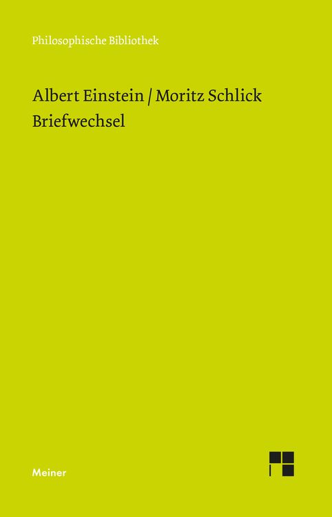 Bild vom Artikel Briefwechsel vom Autor Moritz Schlick