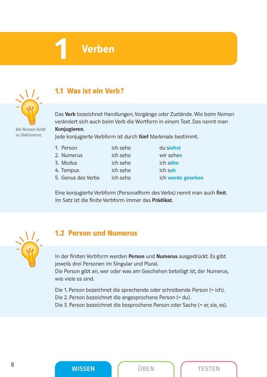 Produktbild: Sicher in Deutsch Grammatik 7./8. Klasse
